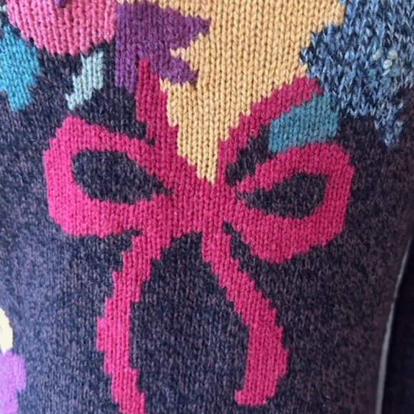 Vintage Sparrow Anthropologie Lambswool "Yellow Brick Road" Duster Cardigan - Picture 13 of 14